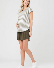 Load image into Gallery viewer, Lionel Nursing Tee - Moss/White