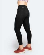 Load image into Gallery viewer, Power FIT - High Waisted Tights Black 7/8