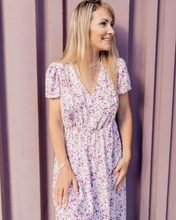 Load image into Gallery viewer, Lilac Mama Nursing Dress