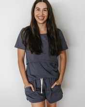 Load image into Gallery viewer, Pyjama Set - Short Sleeve & Shorts