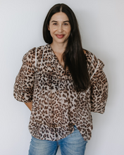 Load image into Gallery viewer, Boho Blouse - Leopard