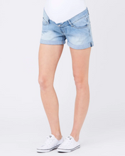 Load image into Gallery viewer, Denim Shorty Shorts - Light Wash