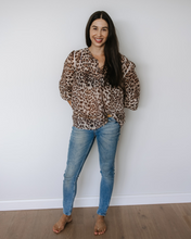 Load image into Gallery viewer, Boho Blouse - Leopard