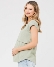 Load image into Gallery viewer, Richie Nursing Tee - Leaf
