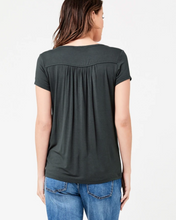 Load image into Gallery viewer, Lara Nursing Tee - Gravel XL