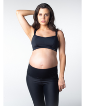 Load image into Gallery viewer, Focus Maternity Sports Leggings - Black