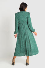 Load image into Gallery viewer, Willow Nursing and Maternity Wrap Dress - Green