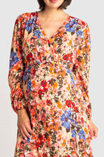 Load image into Gallery viewer, Willow Nursing and Maternity Wrap Dress - Floral