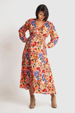 Load image into Gallery viewer, Willow Nursing and Maternity Wrap Dress - Floral