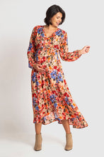 Load image into Gallery viewer, Willow Nursing and Maternity Wrap Dress - Floral