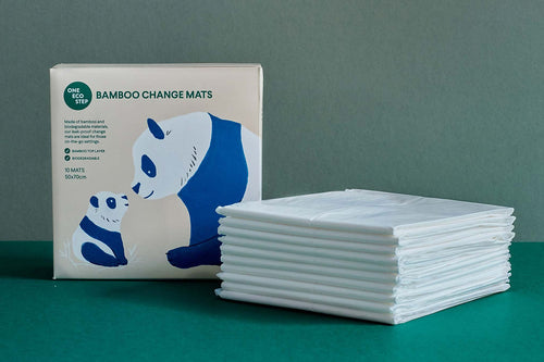 eco friendly compostable disposable baby change mats