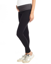Load image into Gallery viewer, Allegra Brushed Premium Jersey Maternity Leggings
