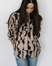 Load image into Gallery viewer, Boho Blouse - Abstract
