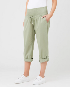 Philly Cotton Pant - Leaf