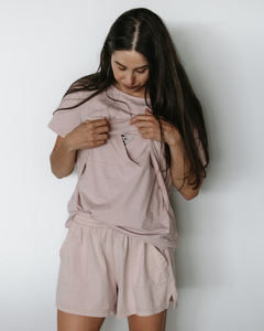 Pyjama Set - Short Sleeve & Shorts