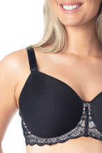 Load image into Gallery viewer, Obsession Nursing Bra - Black (Cups F, G, H &amp; J)
