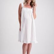 Load image into Gallery viewer, Swisse Dot Maternity and Nursing Nightie - M &amp; L
