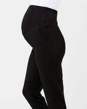 Load image into Gallery viewer, Black Maternity work pants over the bump

