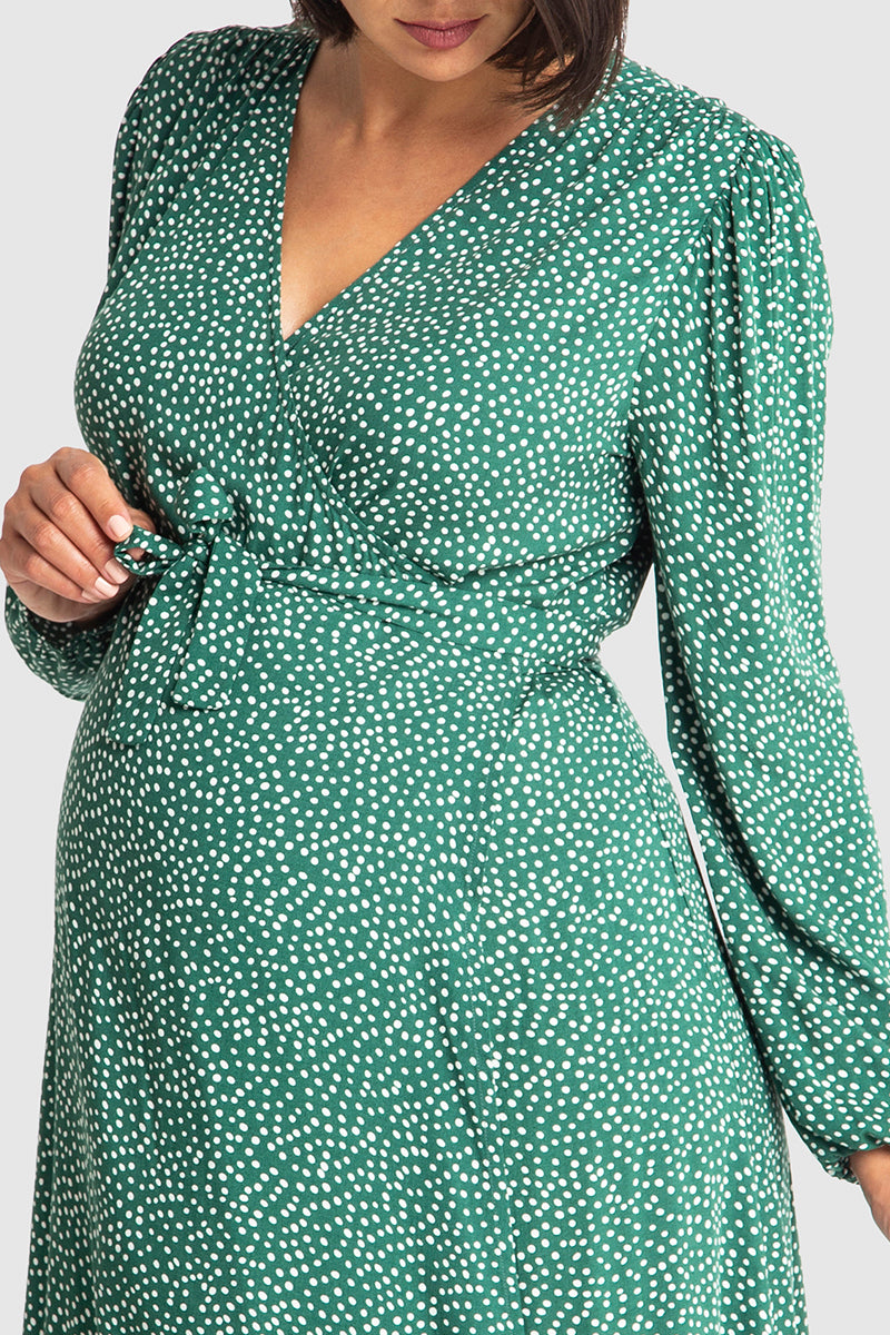 Willow Nursing and Maternity Wrap Dress