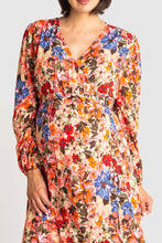 Load image into Gallery viewer, Willow Nursing and Maternity Wrap Dress - Floral
