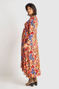 Willow Nursing and Maternity Wrap Dress - Floral
